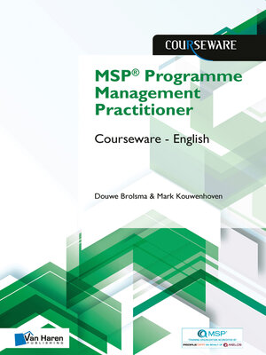 cover image of MSP&#174; Programme Management Practitioner Courseware – English